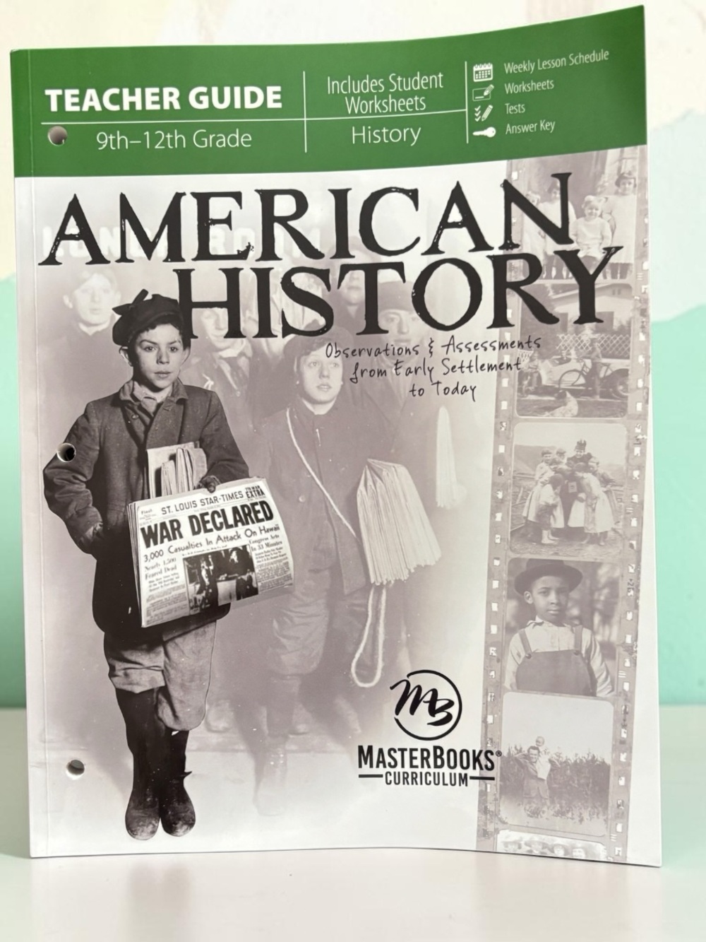 MasterBooks American History Teacher Guide - 9th-12th Grade